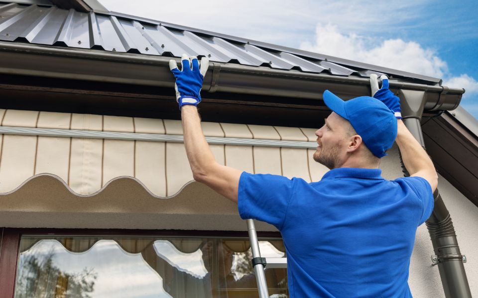 gutter cleaning for rental properties banner